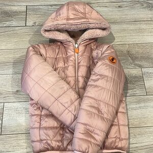 Save the duck reversible winter coat